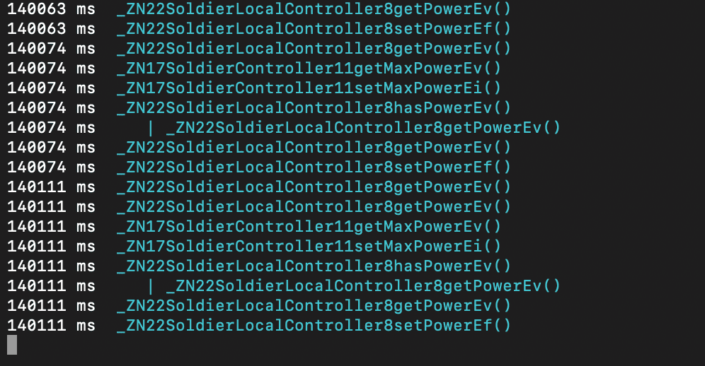 Power Function Trace